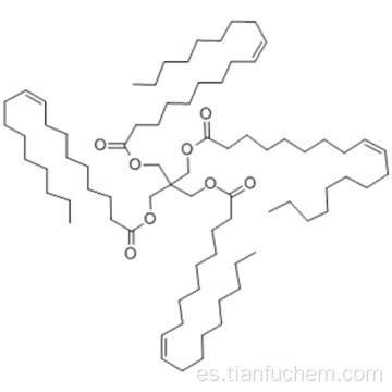 Éster CAS 19321 del ácido 9-octadecenoico (9Z) -, 1,1 &#39;- [2,2-bis [[[(9Z) -1-oxo-9-octadecenil] oxi] metil] -1,3-propanodiil] 40-5